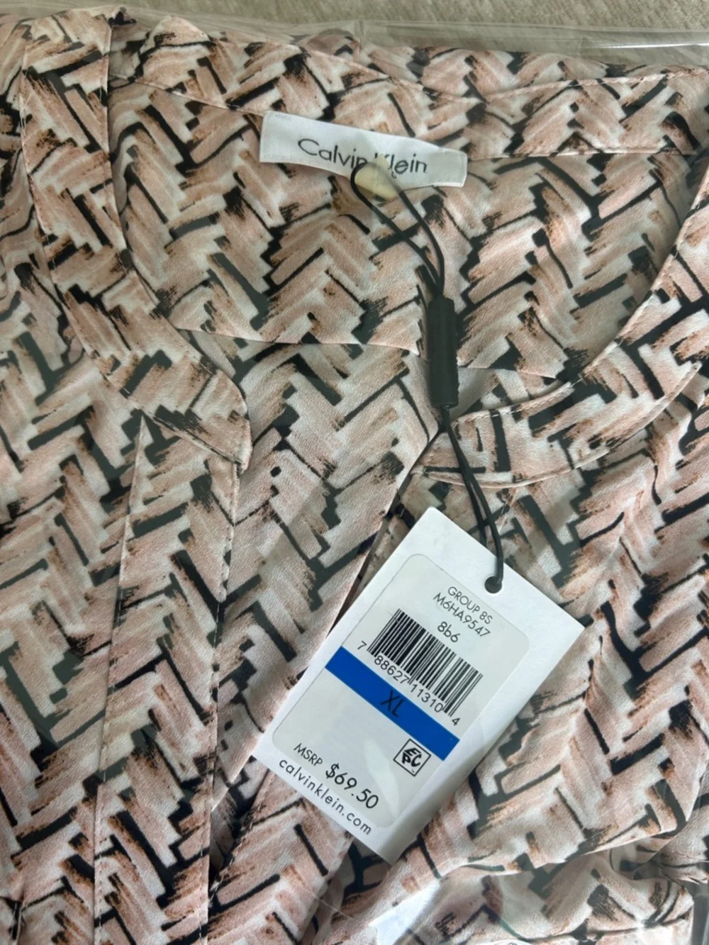 Calvin Klein Blouse size XL - Picture 8 of 8